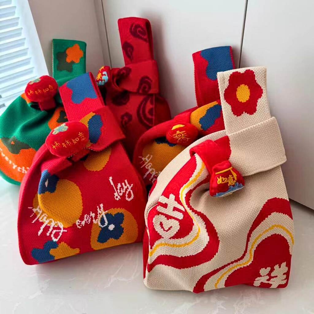 Colorful plush toys